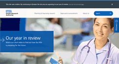 Desktop Screenshot of hra.nhs.uk