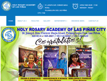 Tablet Screenshot of hra.edu.ph